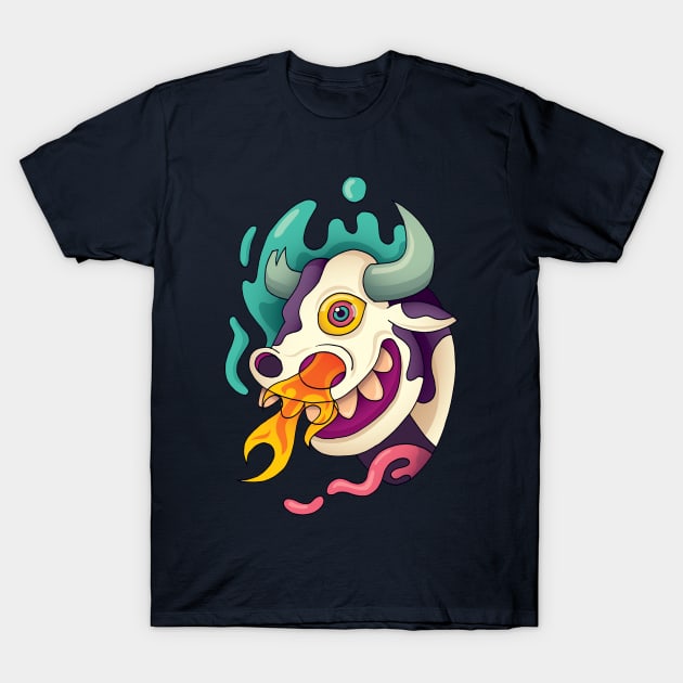 Abstract Monster T-Shirt by Original_Badman
